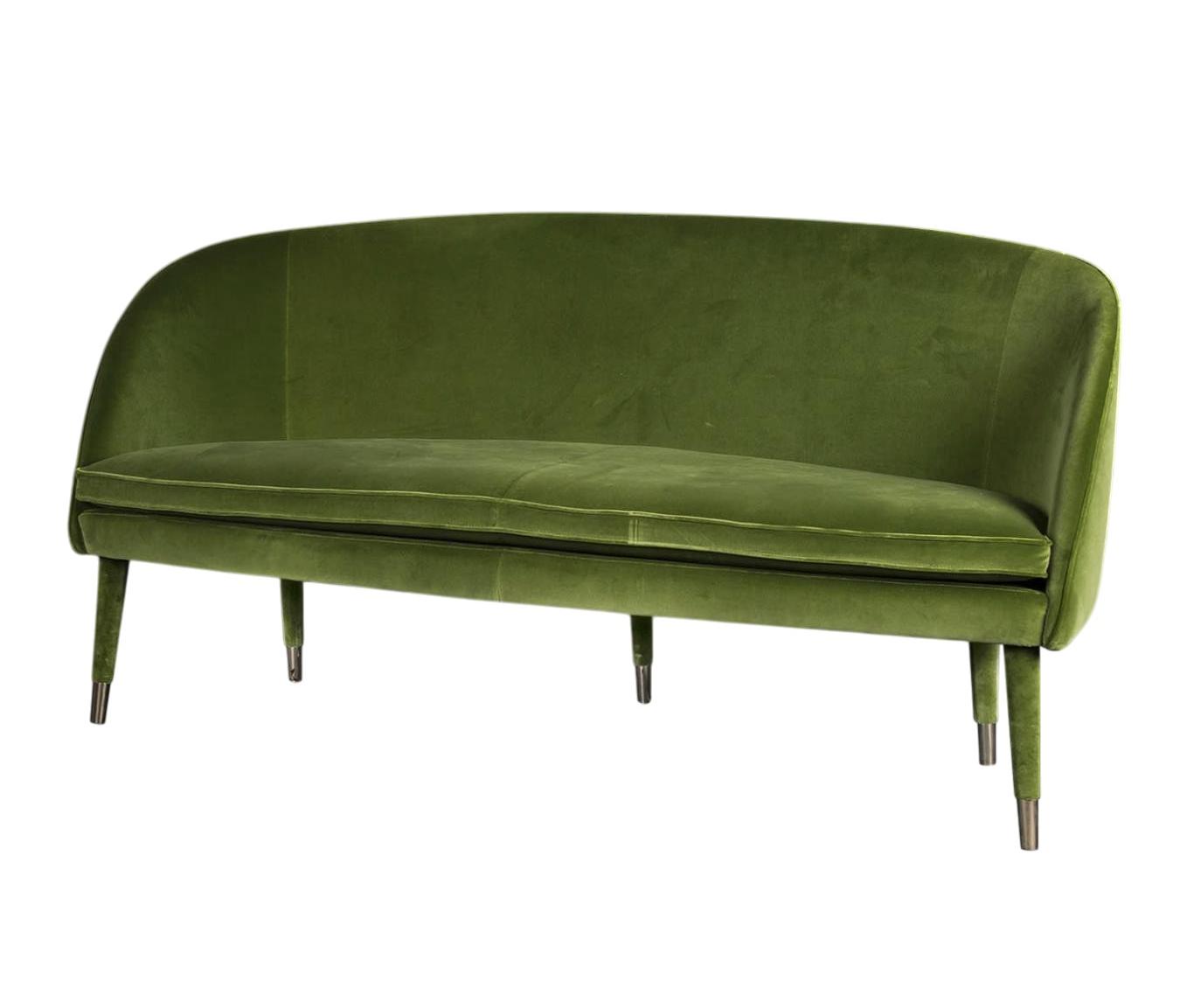 Sofa Vivien w kolorze oliwkowym