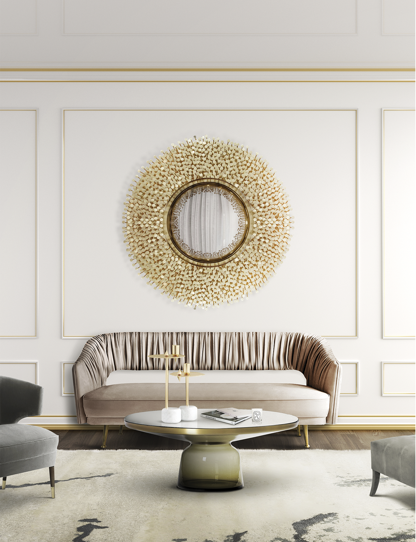 Lustro ścienne Robin Artisan