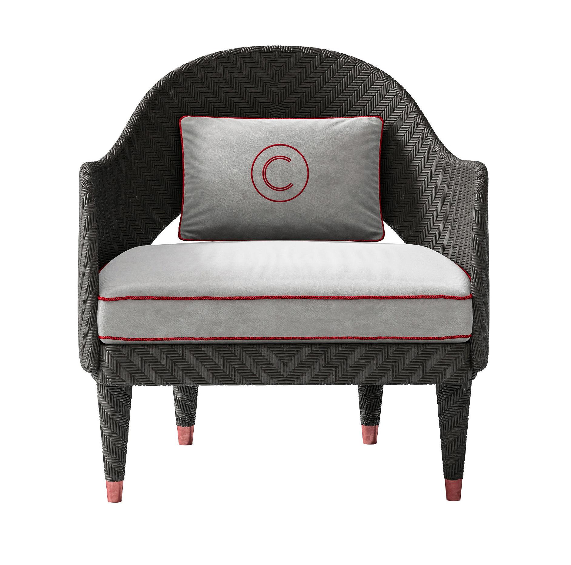 Fotel ogrodowy z podłokietnikami