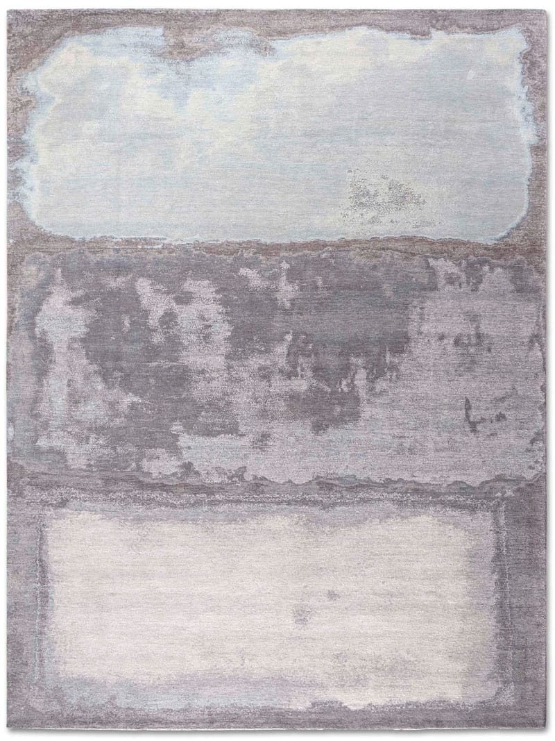 Dywan No. 15 Light Blue Silver White | Rozmiar: 122 x 183 cm