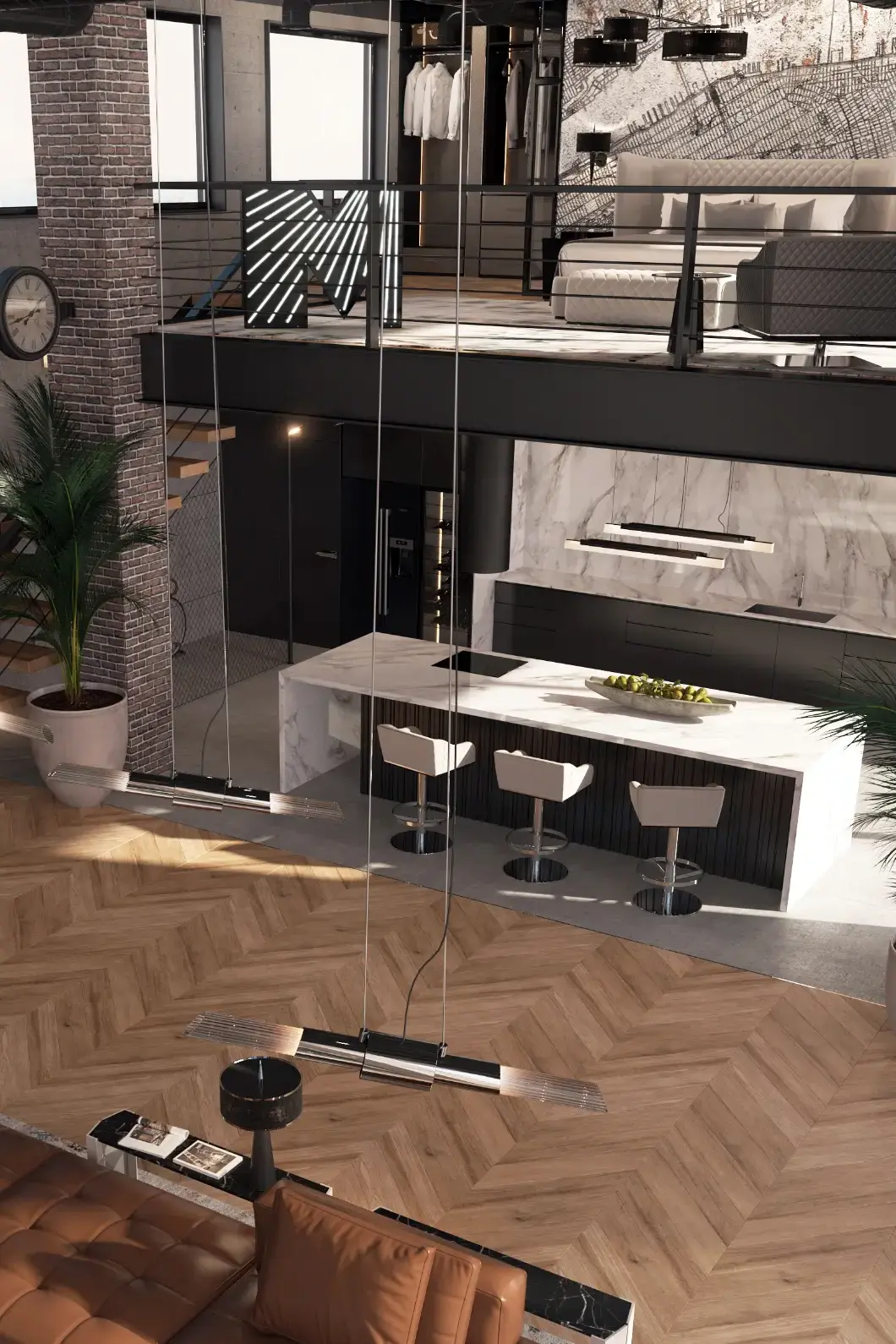 Stołek barowy obrotowy Rogue