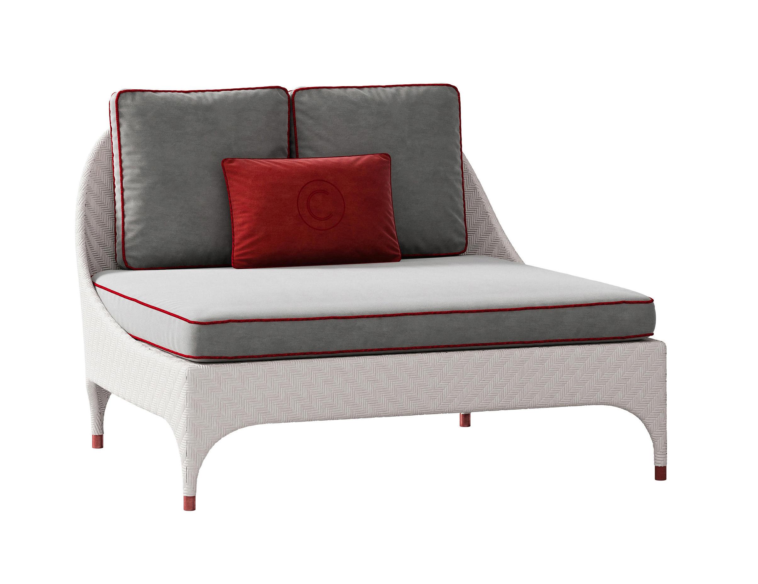 Fotel ogrodowy bez podłokietników