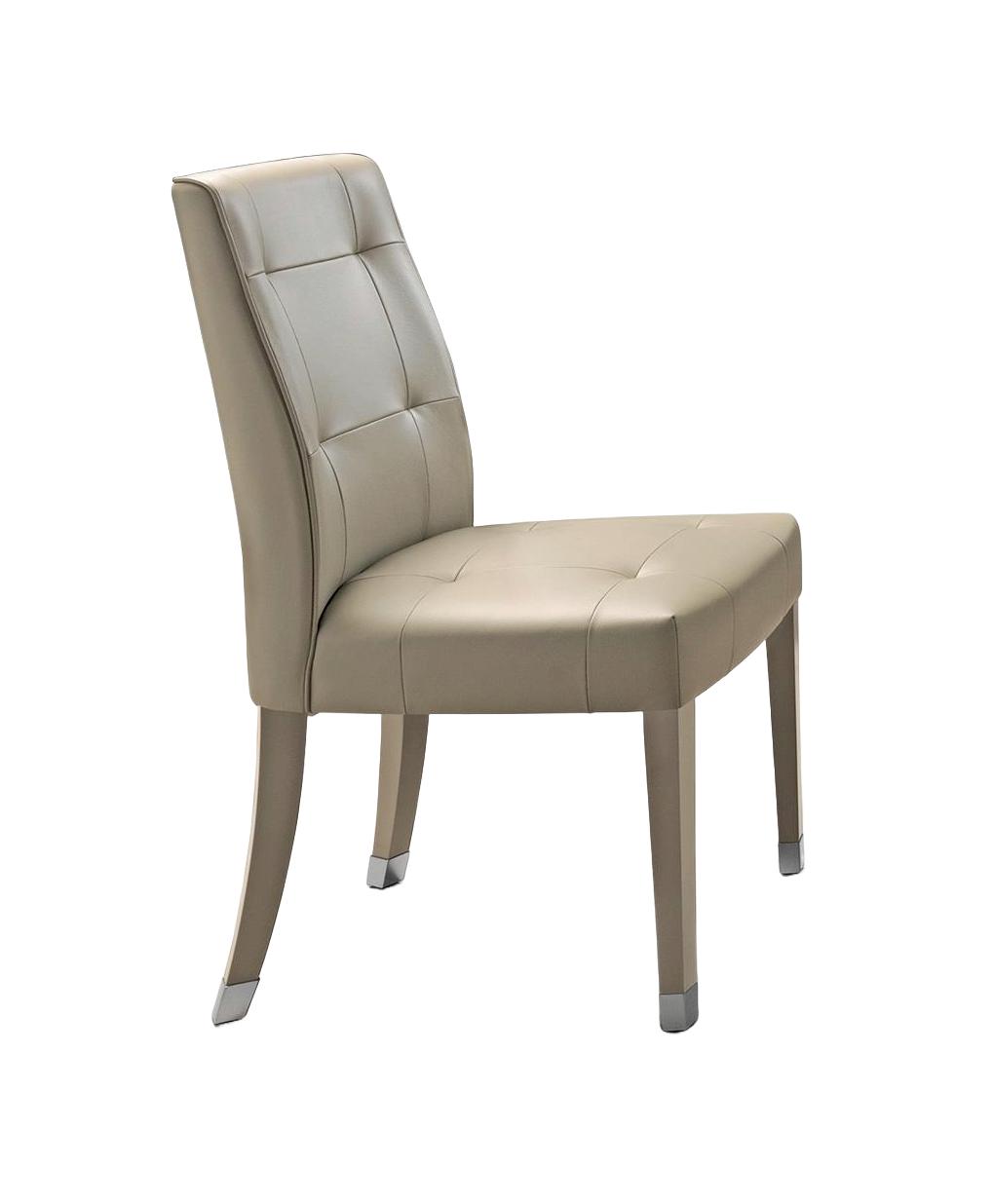 Krzesło jadalniane ze skóry