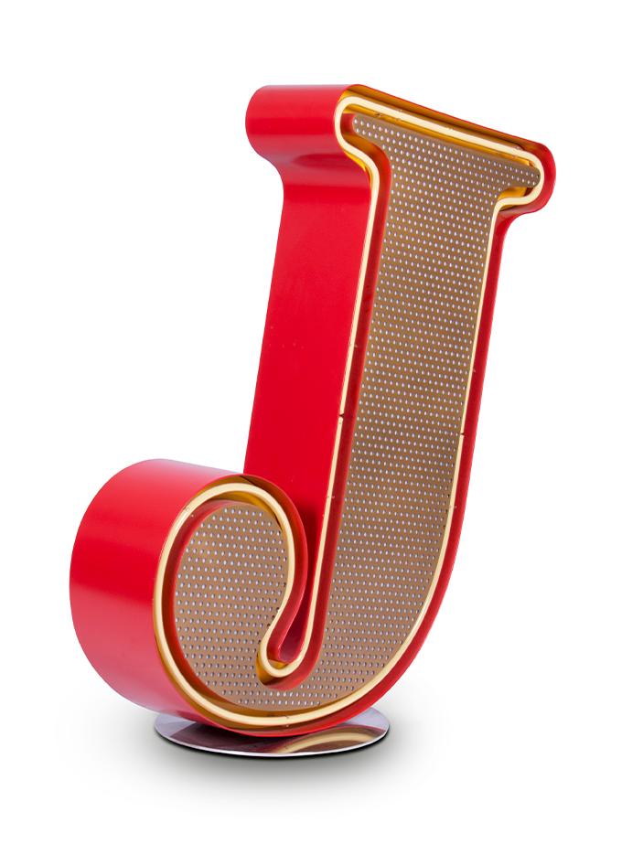Oświetlenie literka J – Joyful
