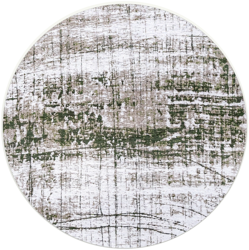 Dywan okrągły Central Green 9797 | Rozmiar: Ø 240 cm