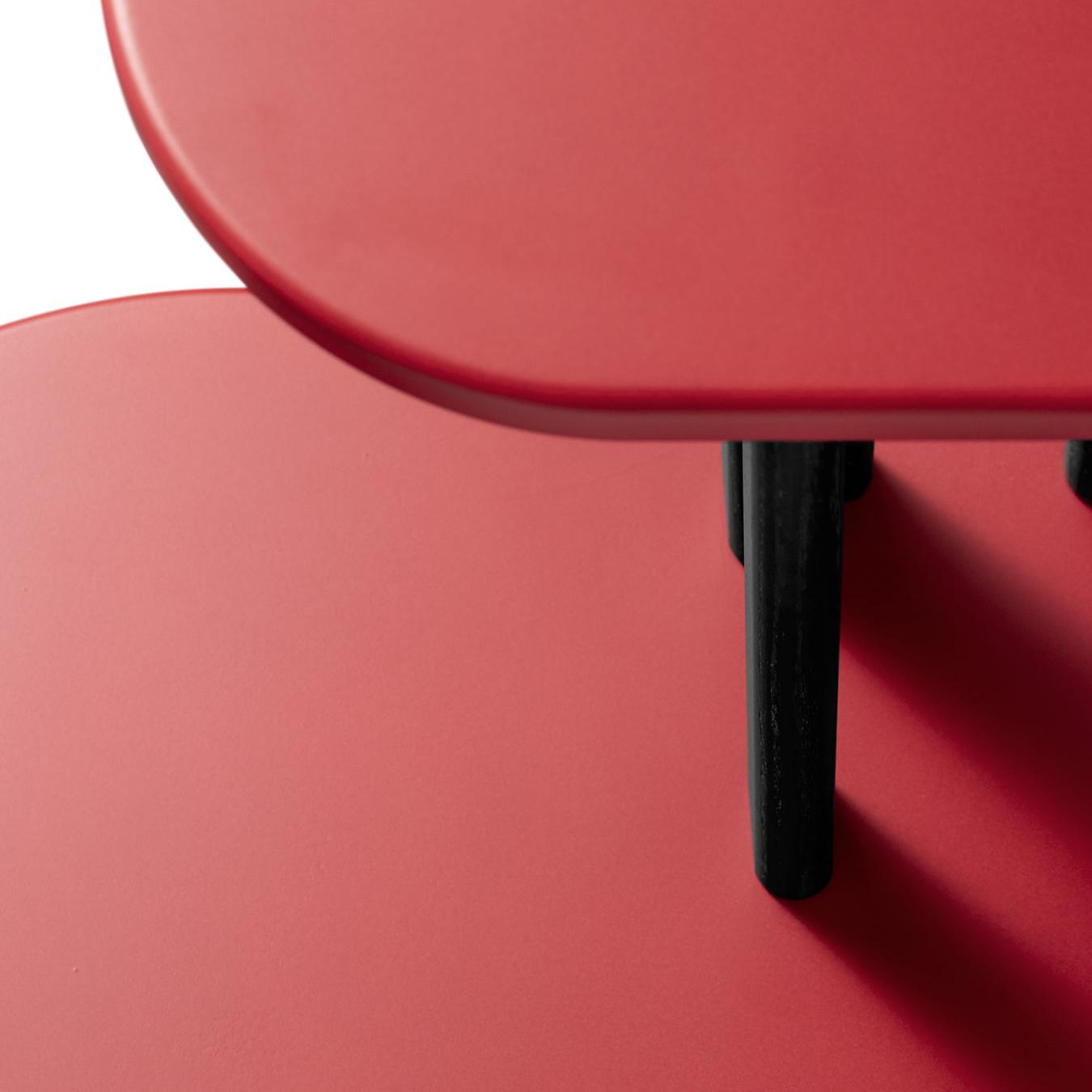 Czarno-Czerwona Dwupoziomowa Konsola