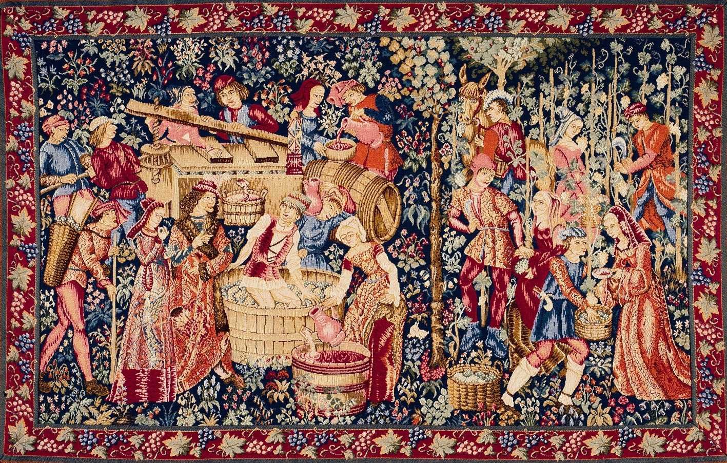 Gobelin Harvest Horizontal with Border