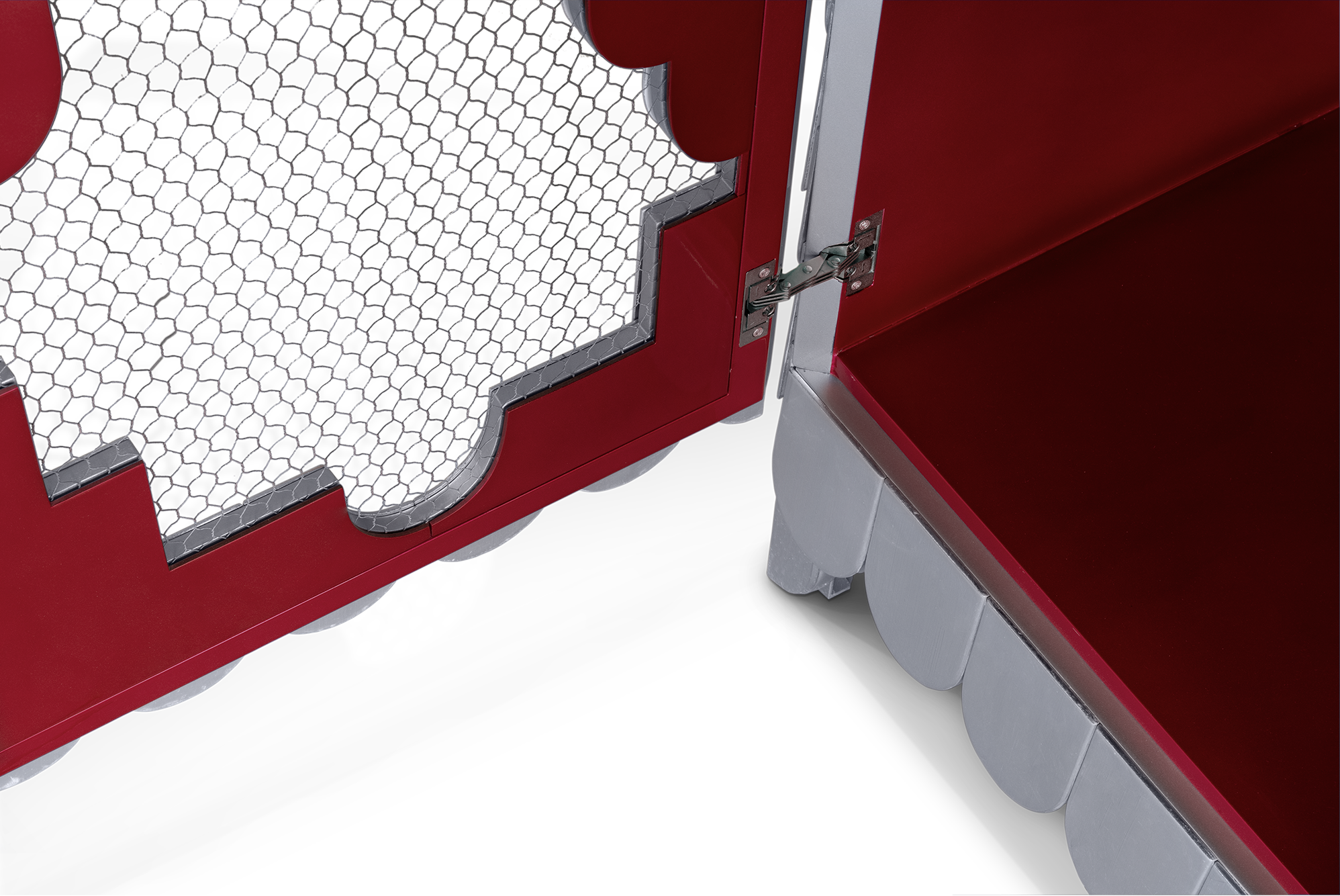 Czerwona szafka Porto