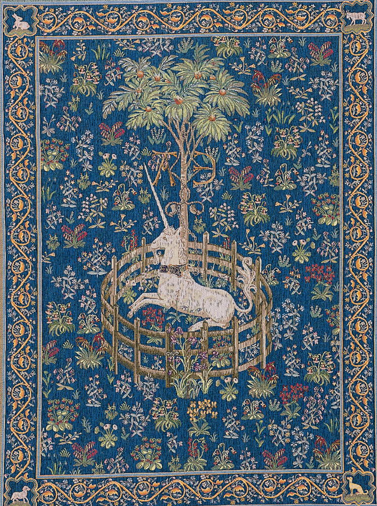 Gobelin Captive Unicorn | Rozmiar: 85 x 110 cm