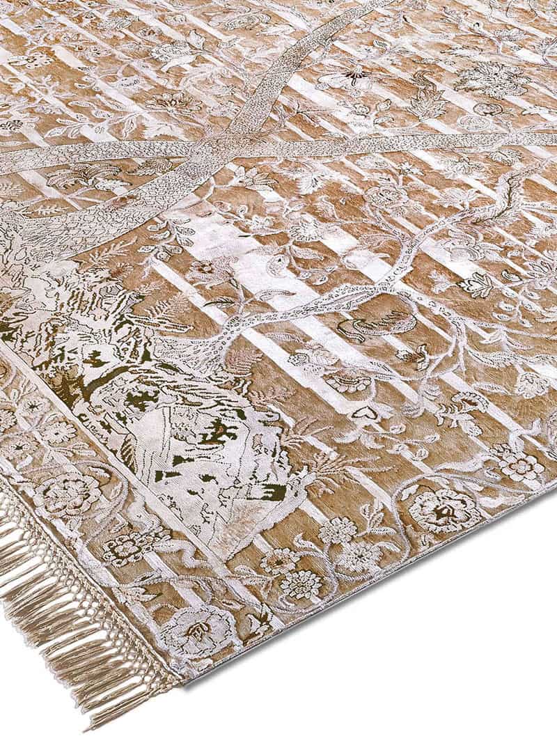 Dywan No. 03 Gold on Cream