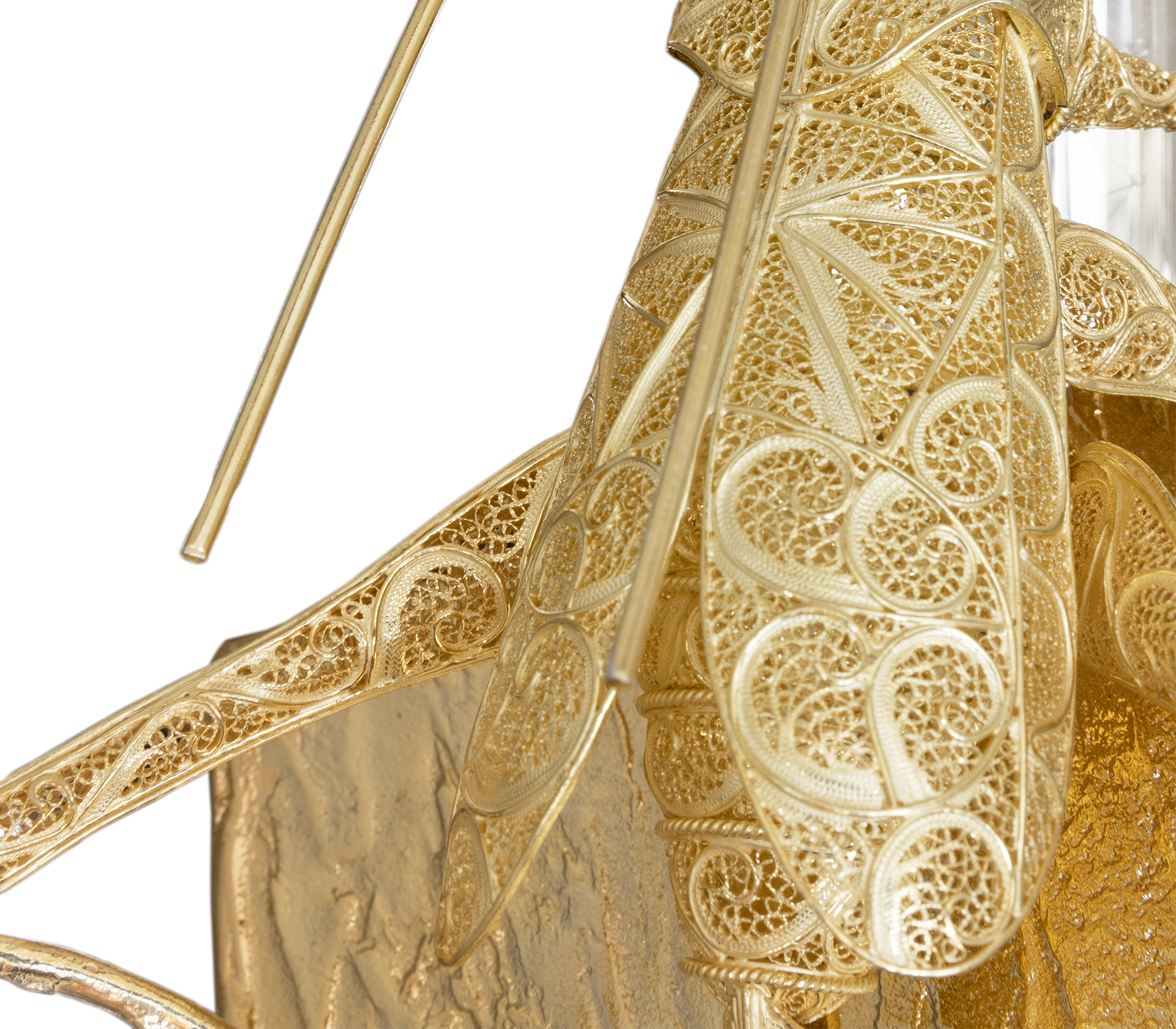 Mały kinkiet Geode Filigree Cricket