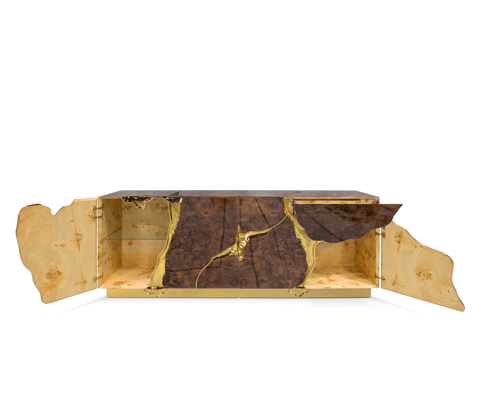 Kredens Fissure z orzecha