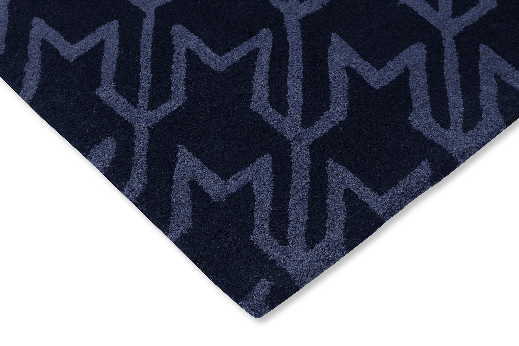 Dywan Houndstooth Dark Blue 162808 | Rozmiar: 200 x 280 cm