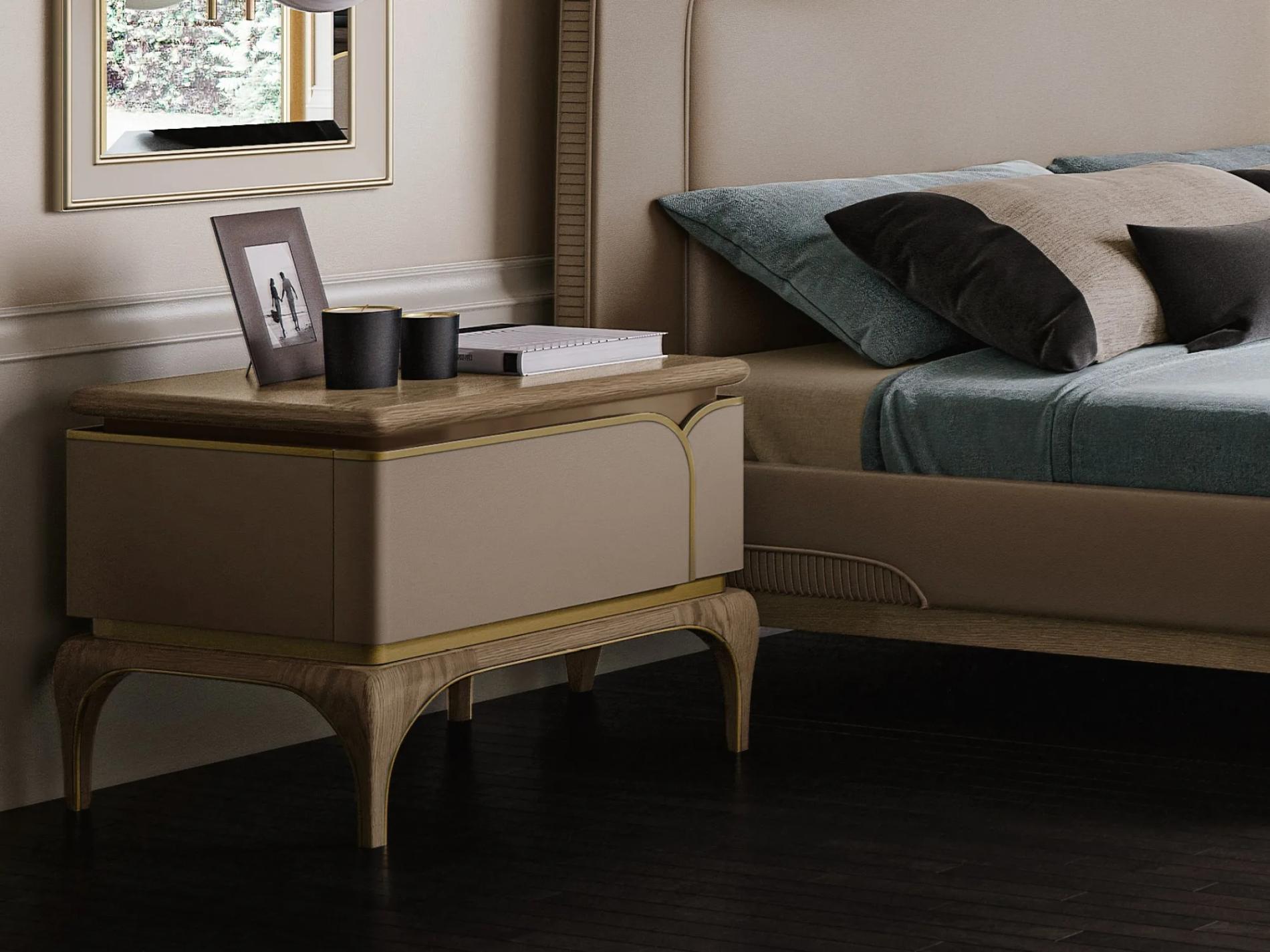 Ręcznie wykonana włoska szafka nocna