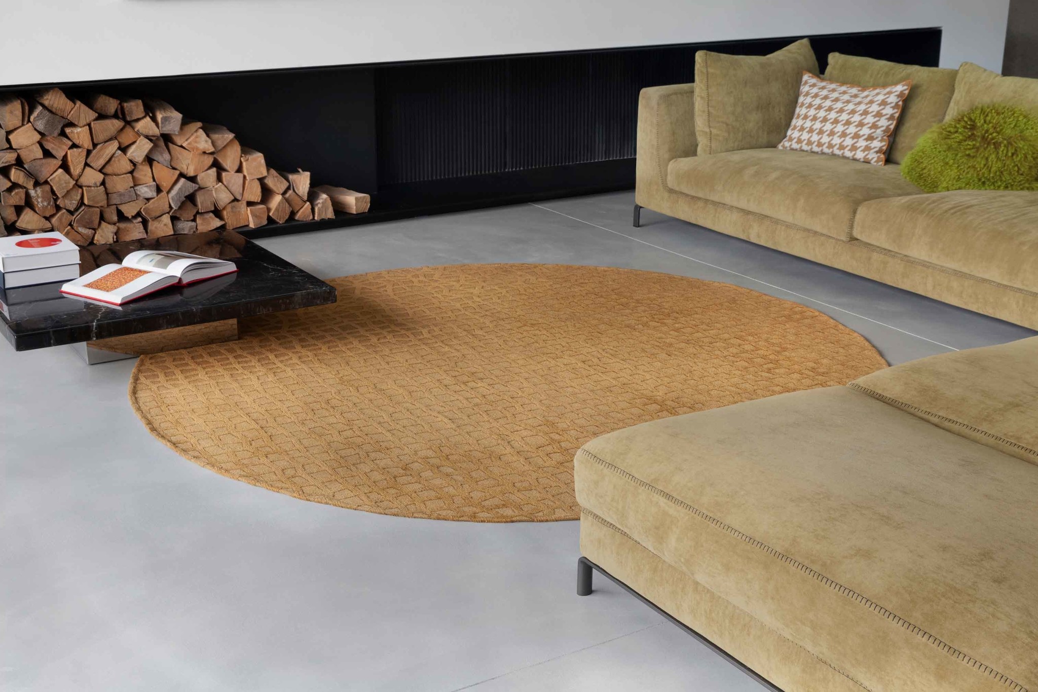 Dywan Trammel - Roman Gold 9248 | Rozmiar: 170 x 240 cm