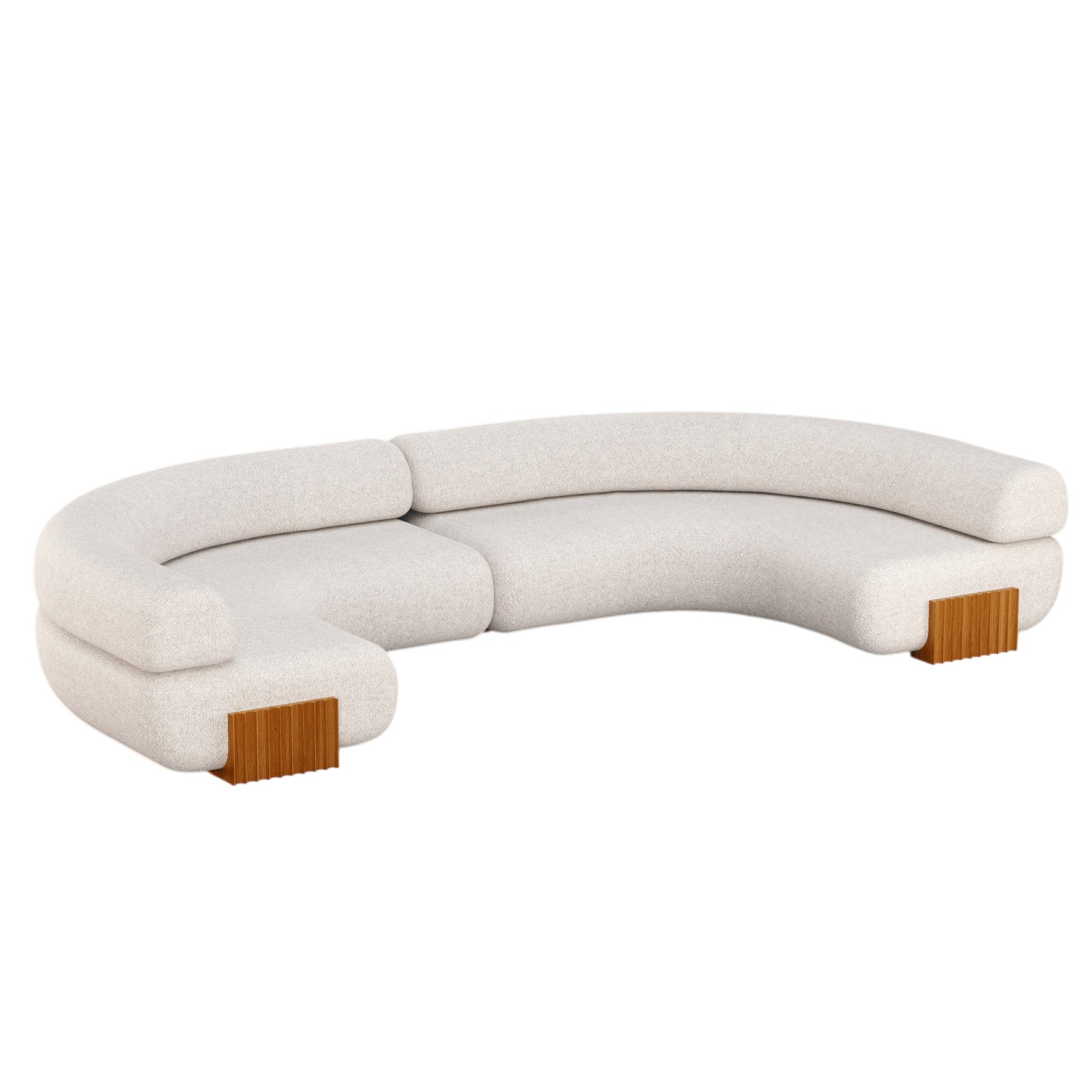 Drewniana sofa modułowa Carmel