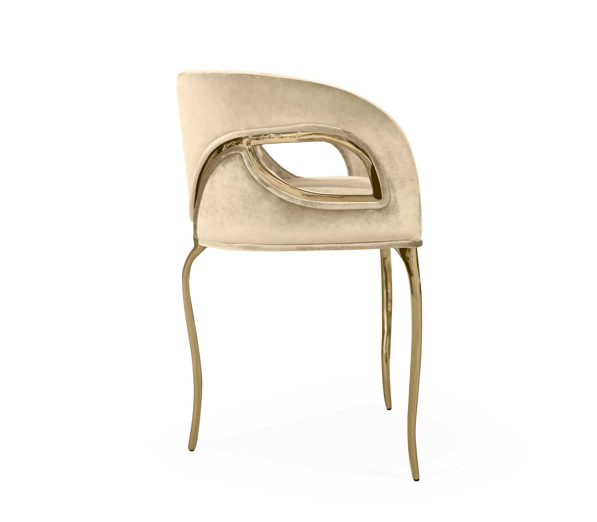 Krzesło akcentowe Chandra Luxe