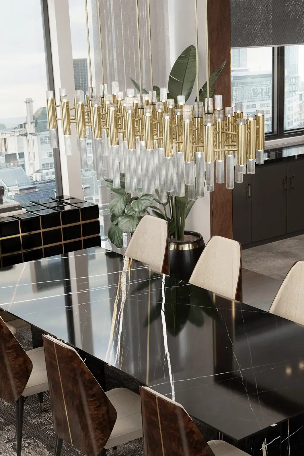 Lampa wisząca Cascade Rectangular - 7