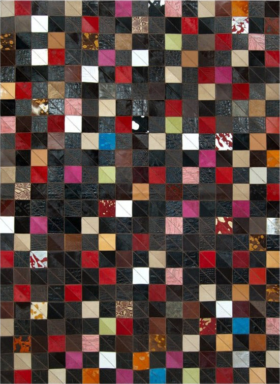 Dywan Mosaic Multicolour col.4 | Rozmiar: 170 x 230 cm