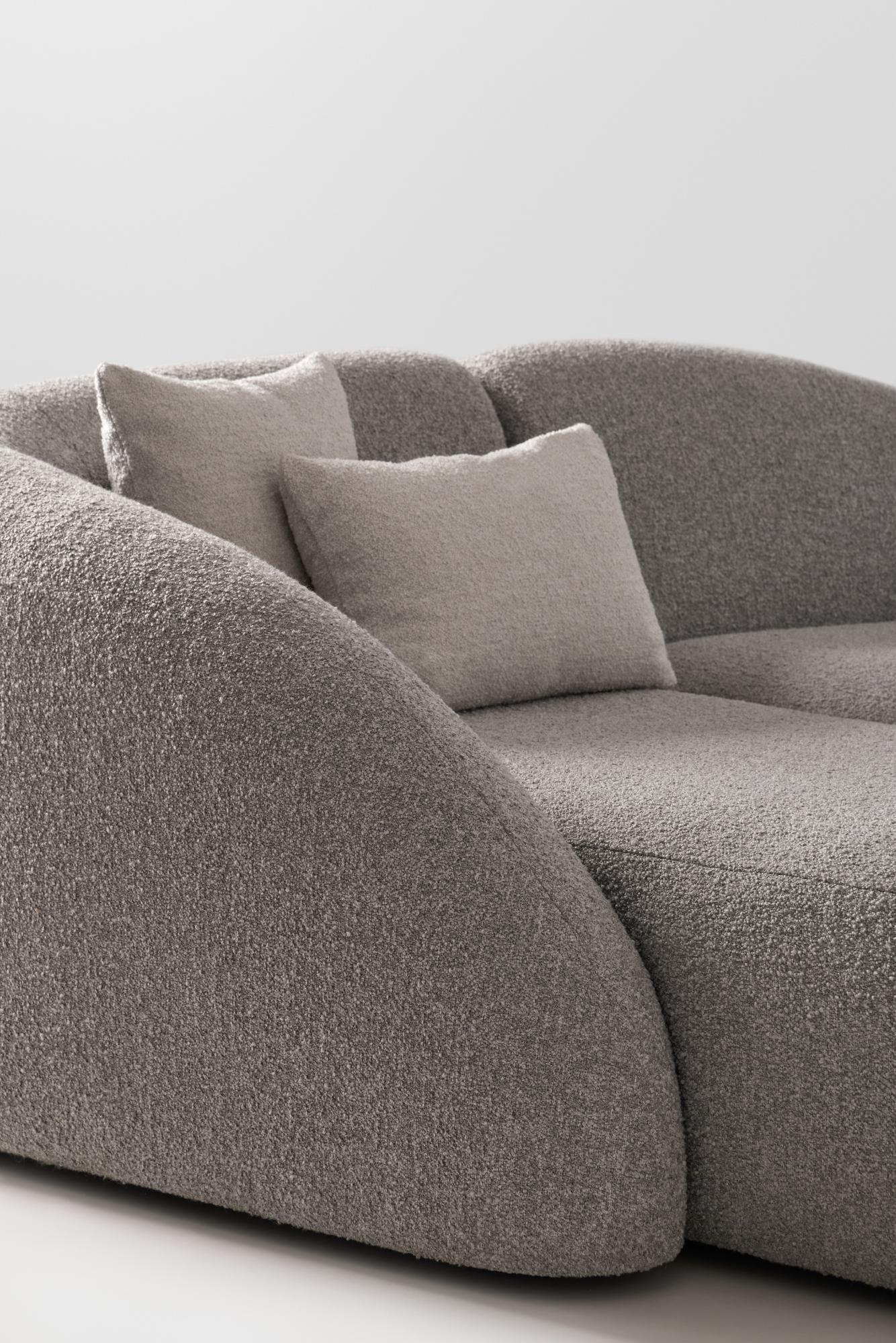 Szara sofa Beluga