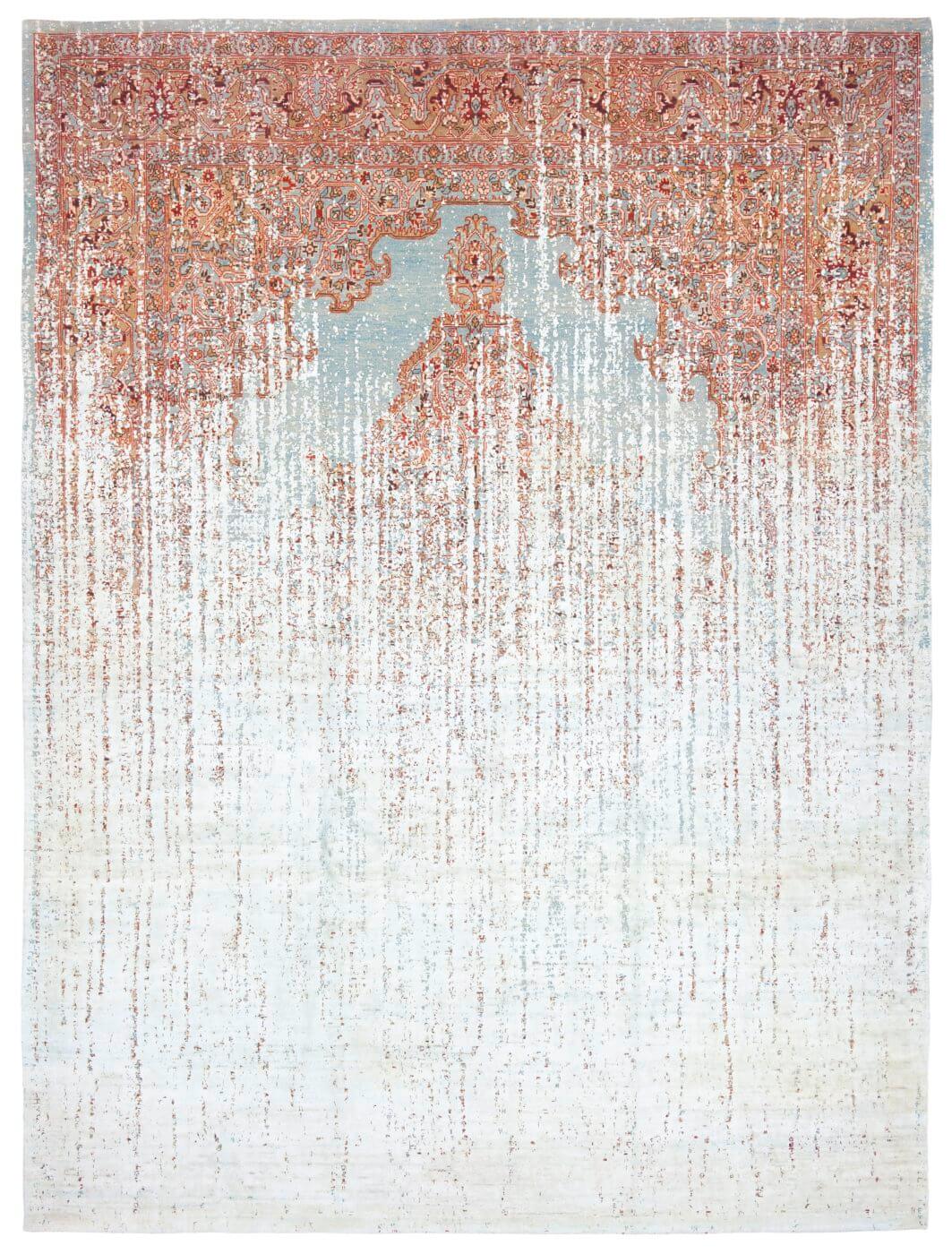 Dywan Tabriz Fashion Vendetta Blue Babyblue Silk | Rozmiar: 300 x 400 cm