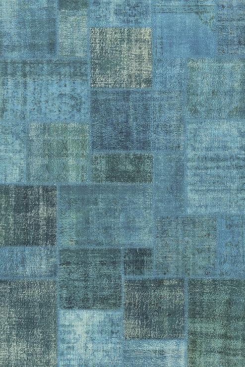 Dywan Dark Turquoise Patchwork | Rozmiar: 300 x 400 cm
