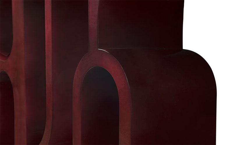 Konsola premium błyszcząca czerwona