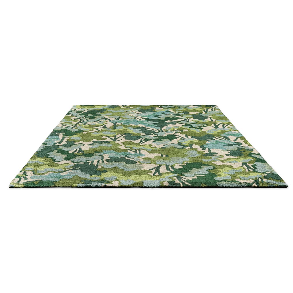 Dywan zewnętrzny Tree Tops Green | Rozmiar: 140 x 200 cm