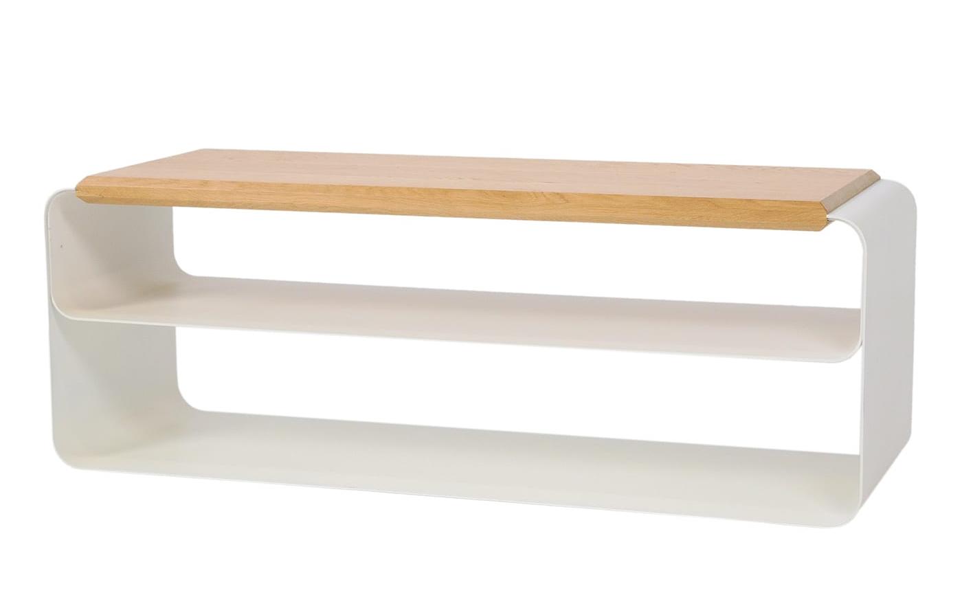 Współczesna Ławka Drewniano-Metalowa (Wariant 2)