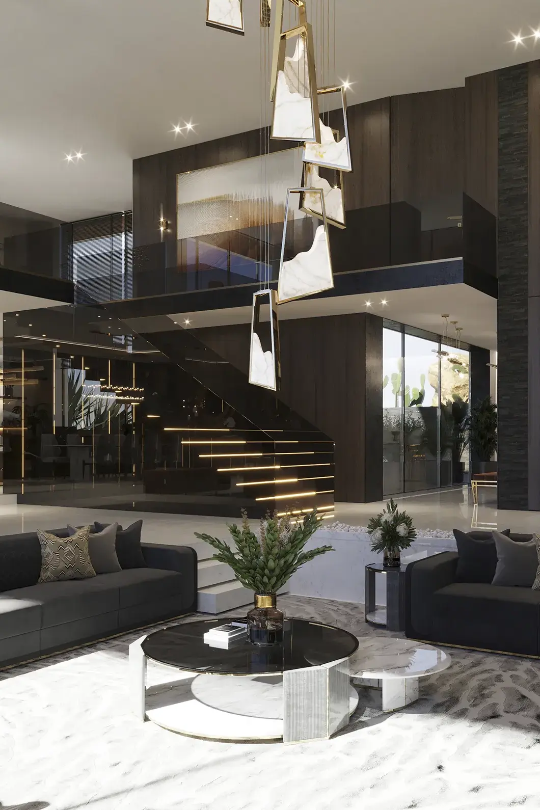 Zestaw stolików kawowych Summit - 5