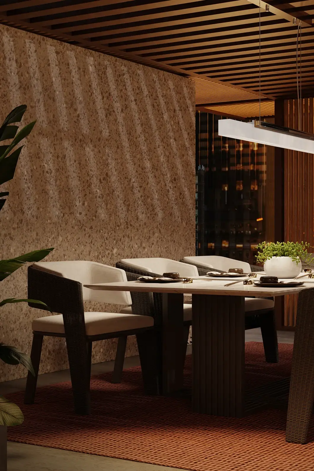 Szare krzesło jadalniane ogrodowe Crown - 1