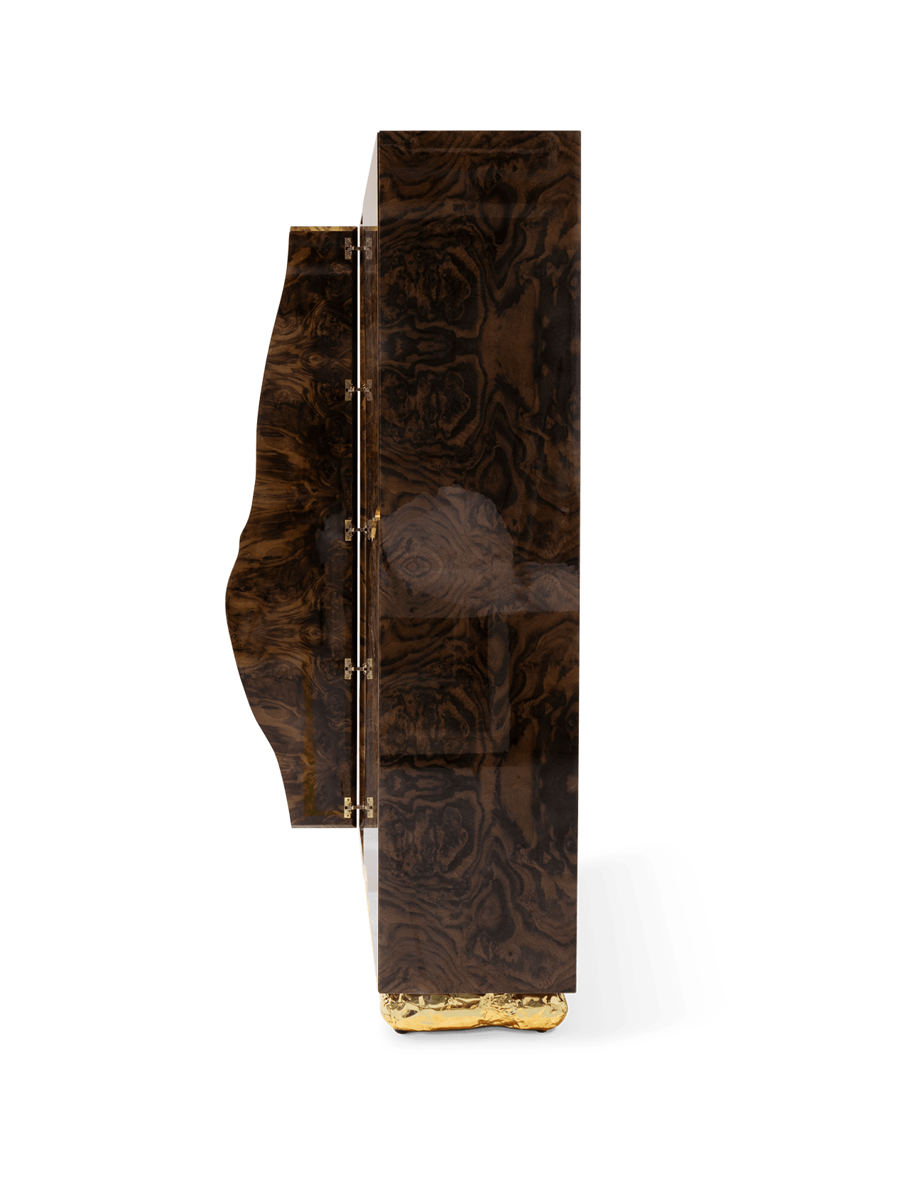 Szafka Fissure z orzecha