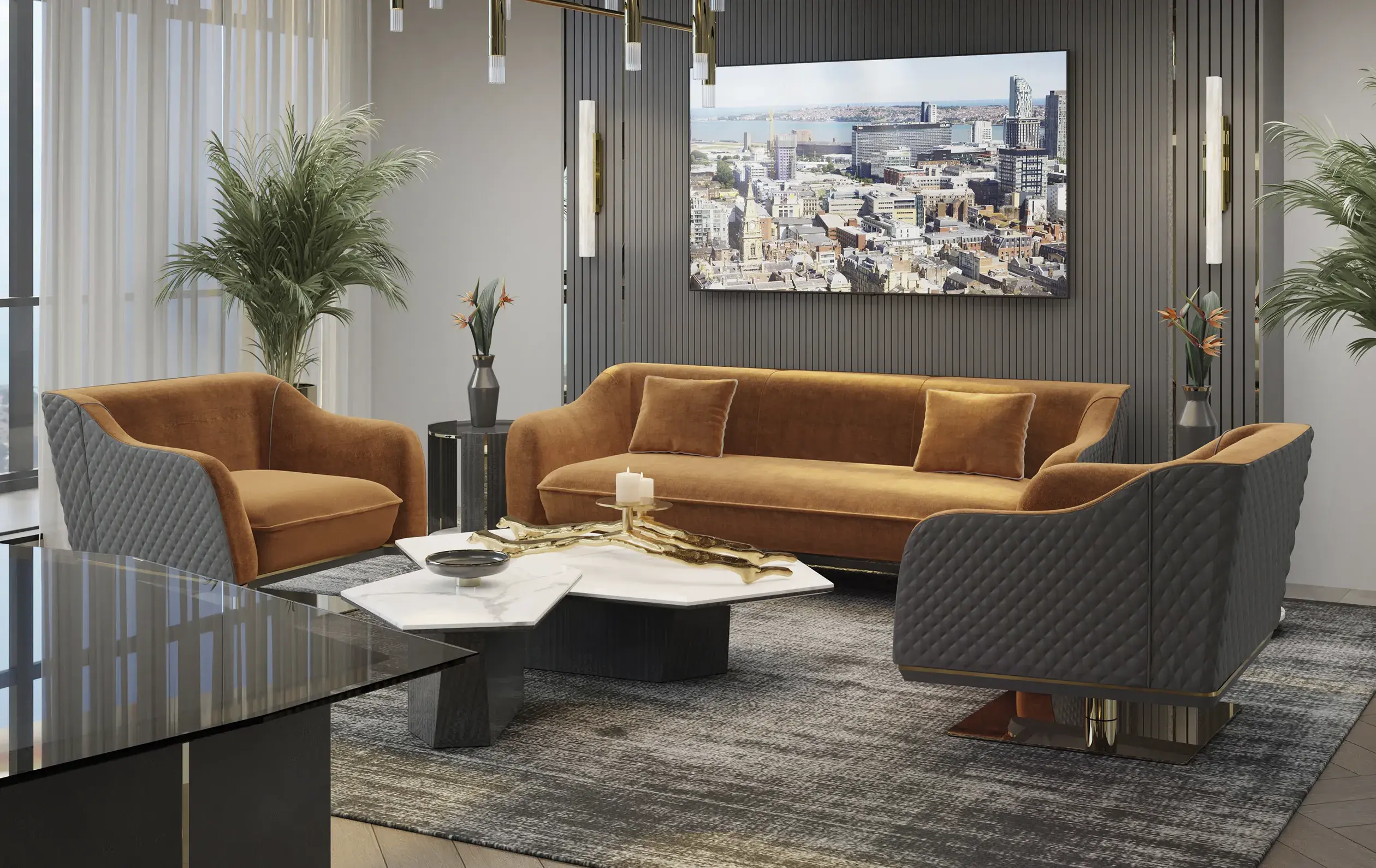 Sofa jednoosobowa obrotowa Rogue - 8