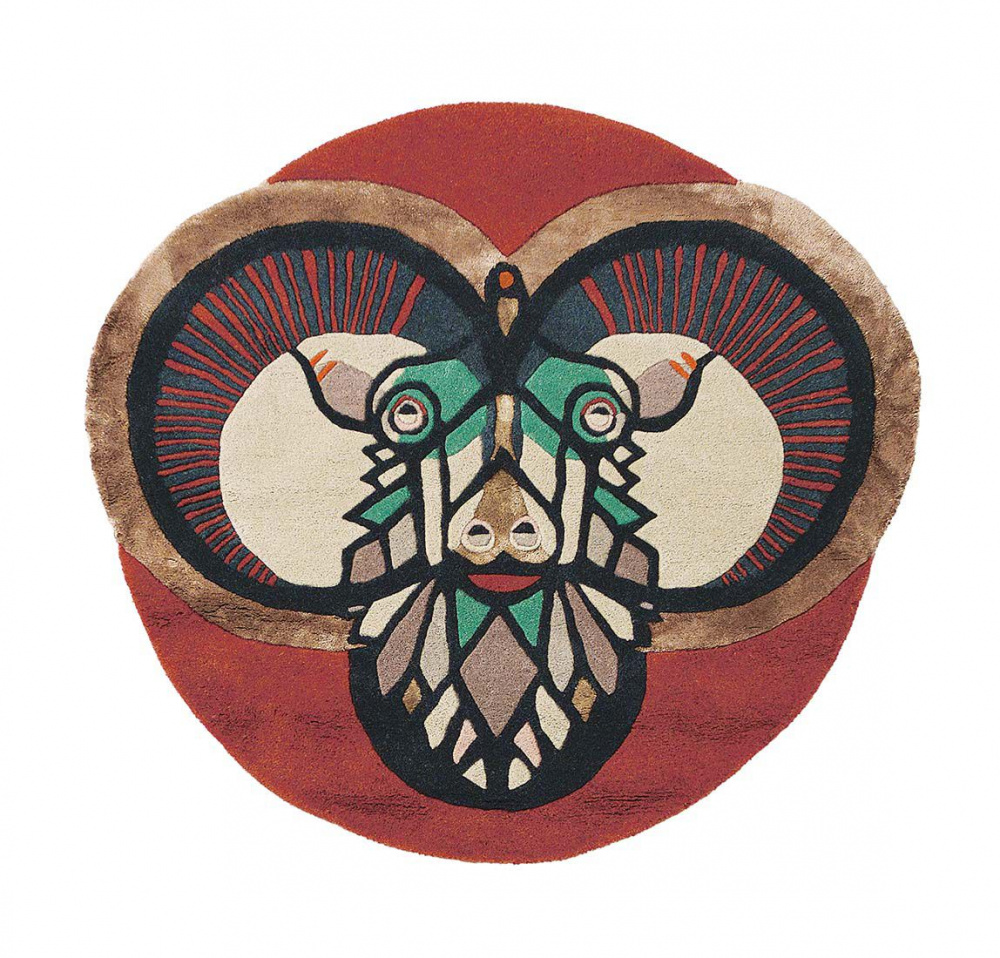 Dywan Zodiac Aries Circle 161105 | Rozmiar: Ø 100 cm