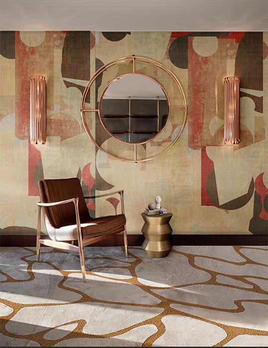 Lustro ścienne Noir