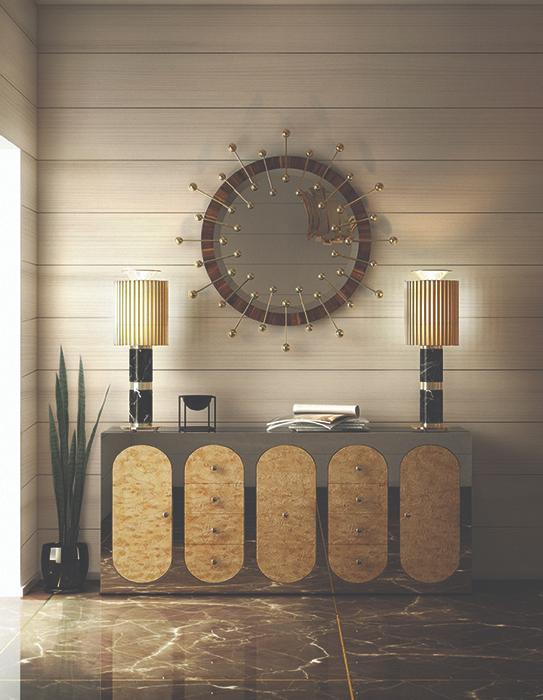 Lustro ścienne Nebula - 1