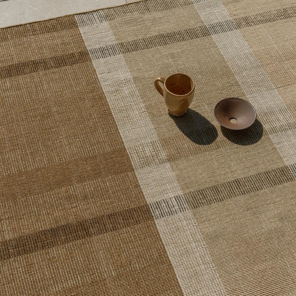 Dywan Uliczny Zona Cashew Block Stripe 497501 | Rozmiar: 250 x 350 cm