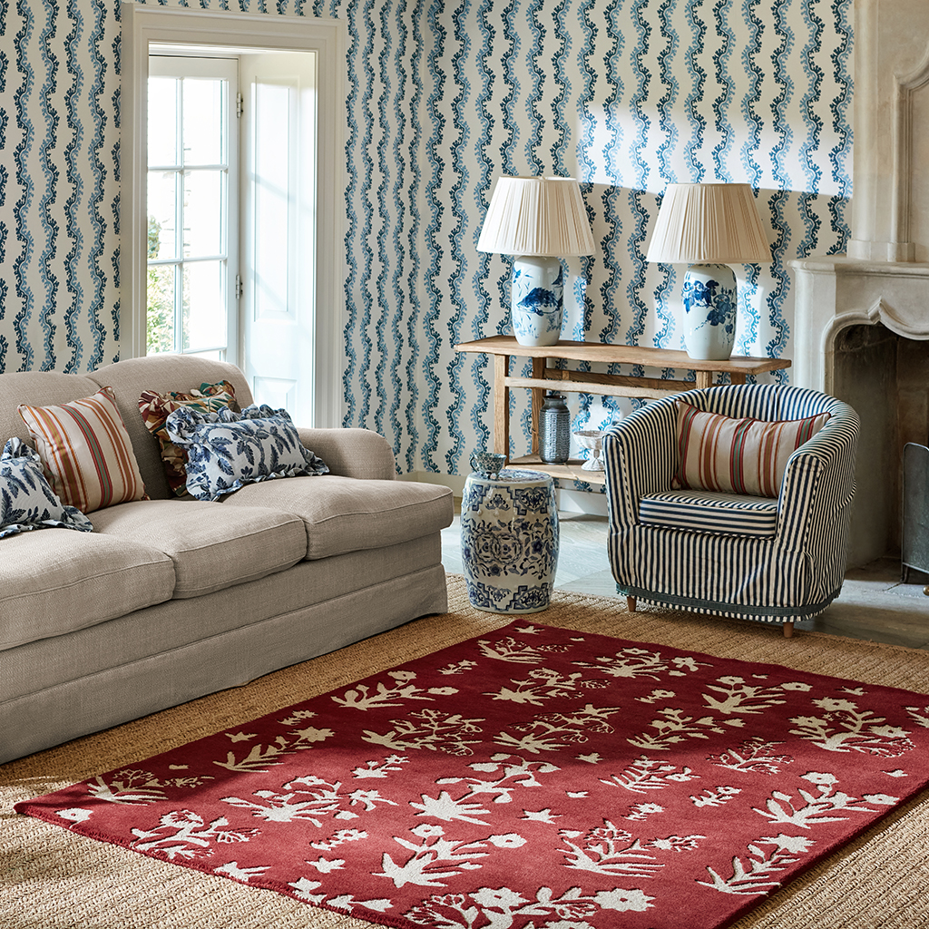 Dywan Woodland Glade Damson Red 146800 | Rozmiar: 250 x 350 cm