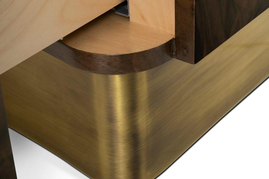 Szafka nocna drewniana designerska