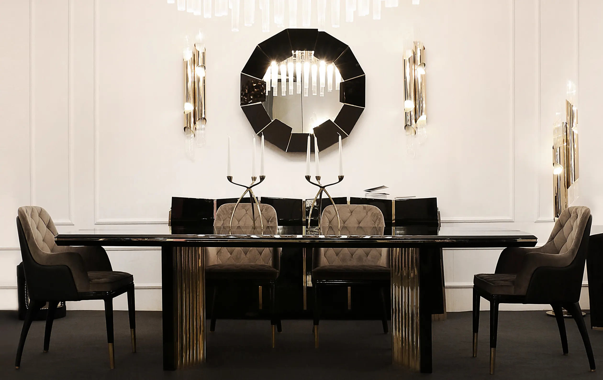 Lustro Radiance czarne - 3