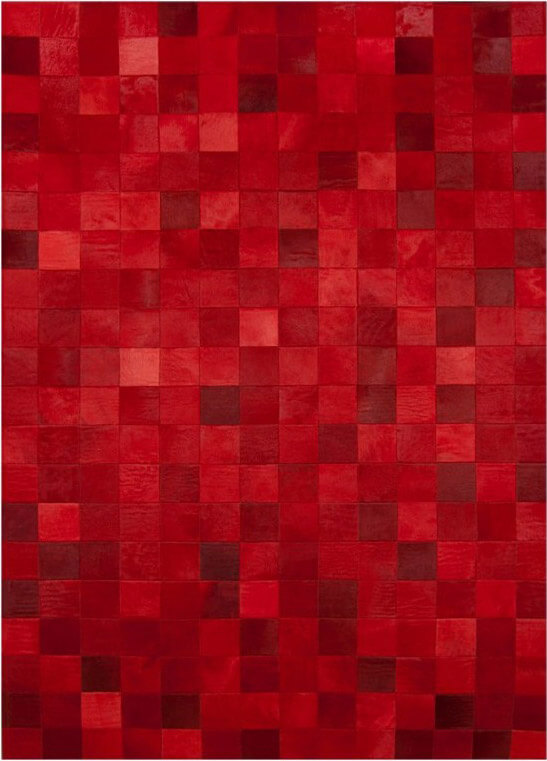 Dywan Mosaic Red | Rozmiar: 200 × 300 cm
