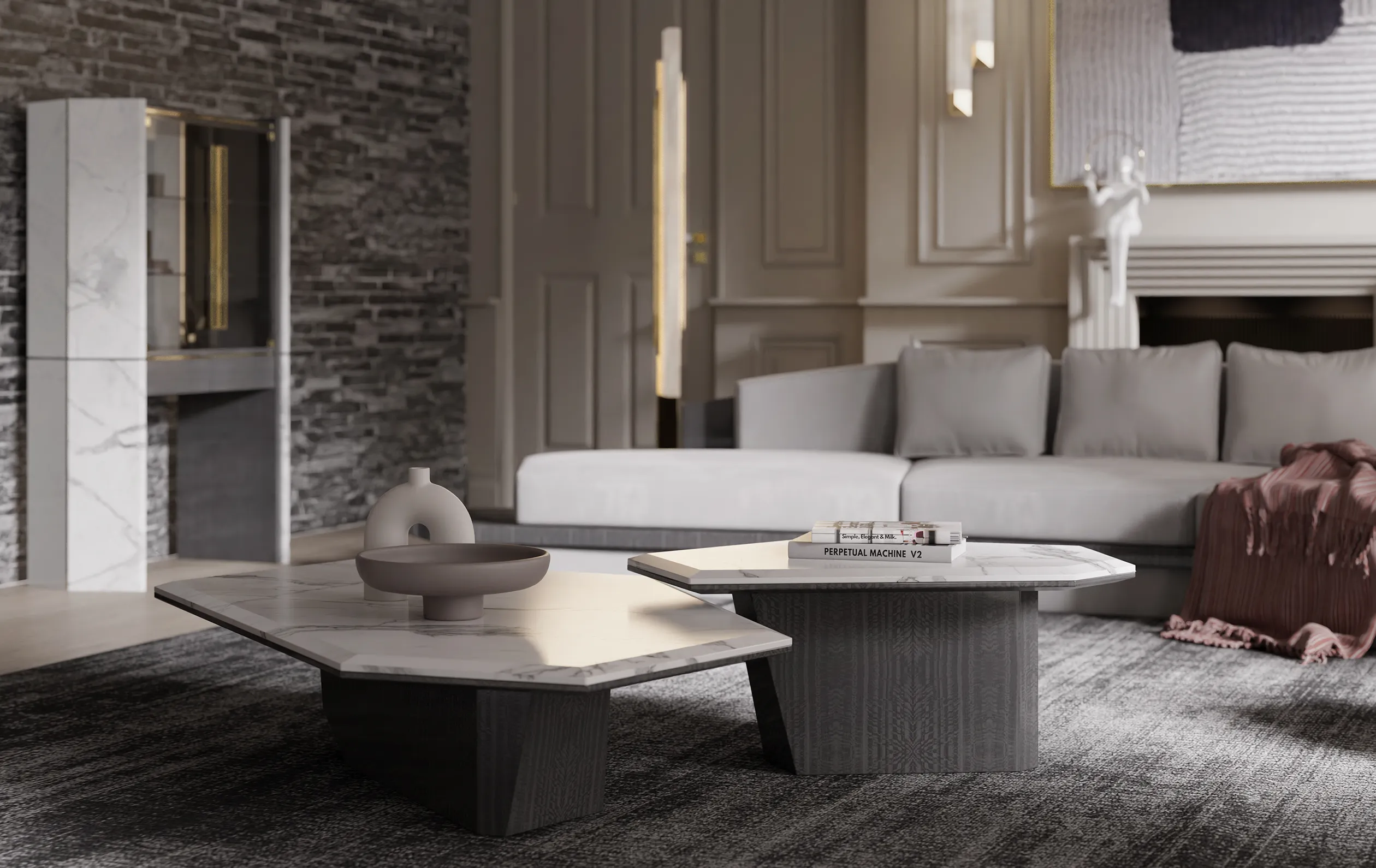 Zestaw stolików kawowych Summit II