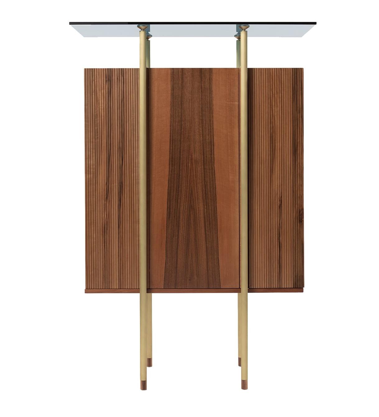 Minimalistyczna Drewniana Szafka