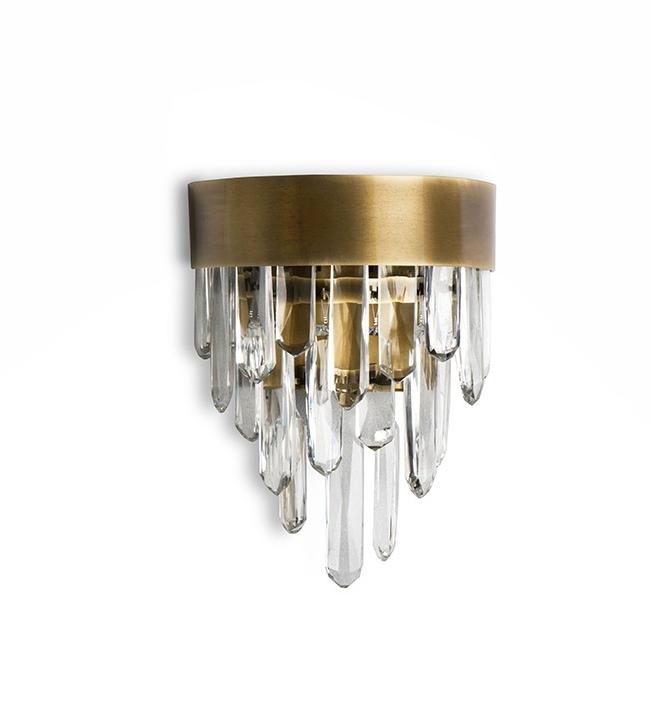 Kinkiet mosiężny Flow