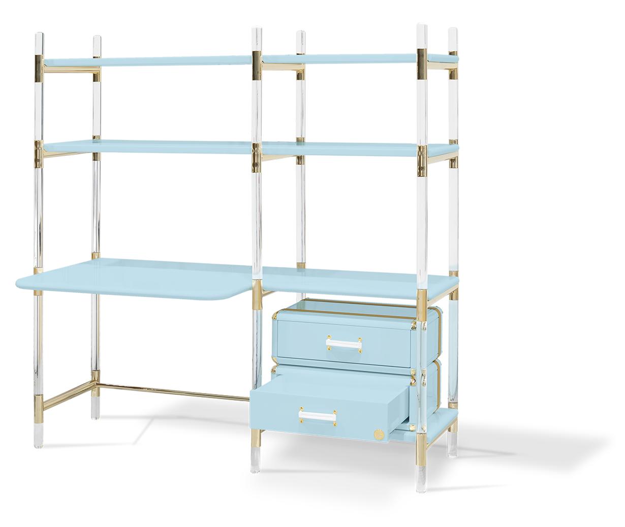 Niebieska biblioteczka Jigsaw Puzzle