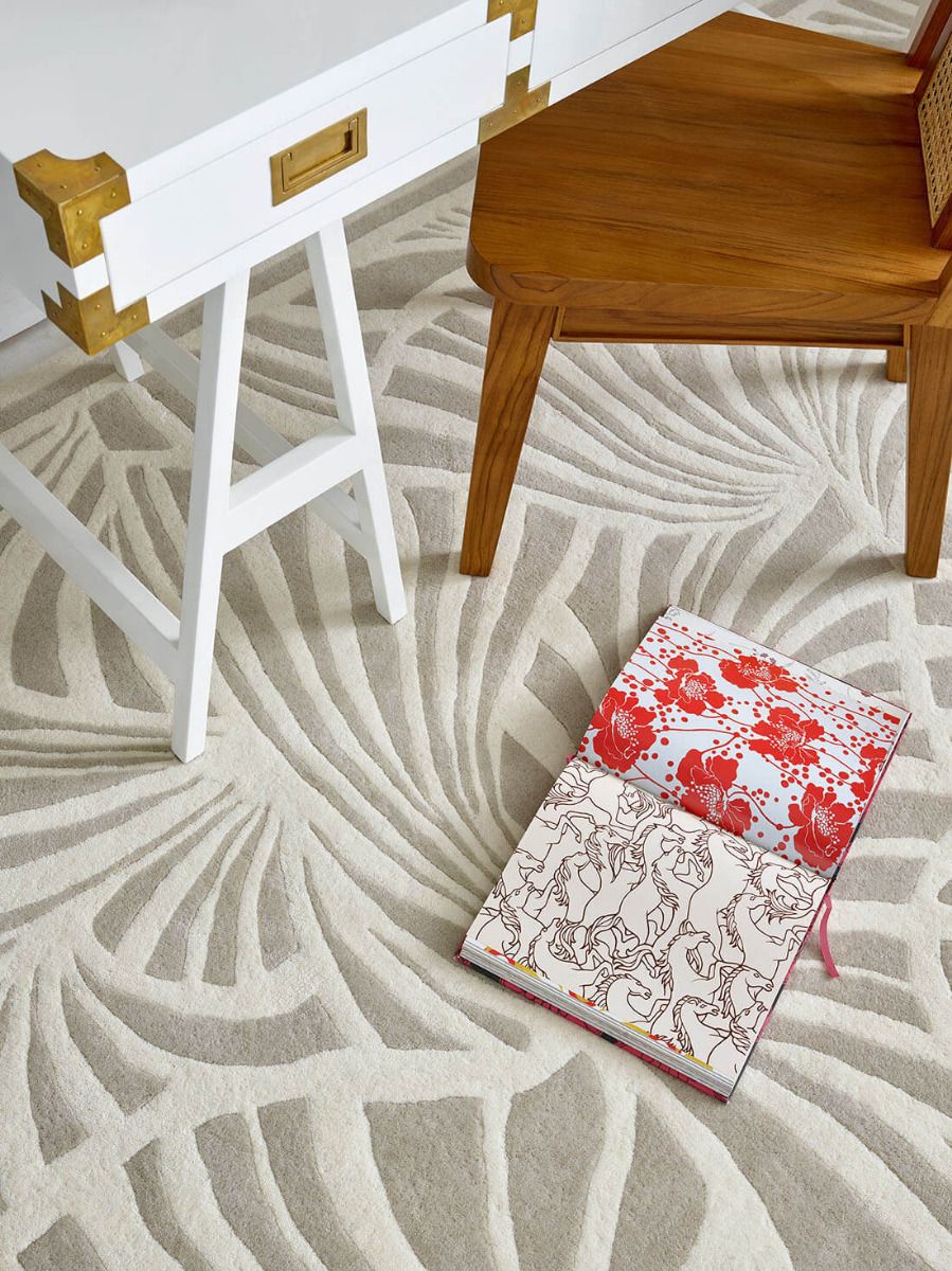 Dywan Japanese Fans Ivory | Rozmiar: 120 x 180 cm