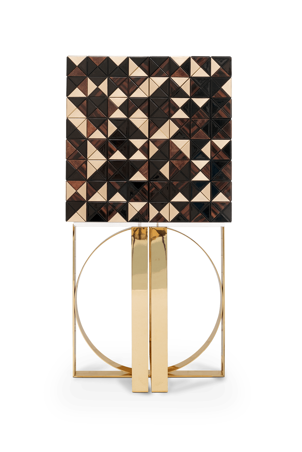 Szafka Mosaic z orzecha