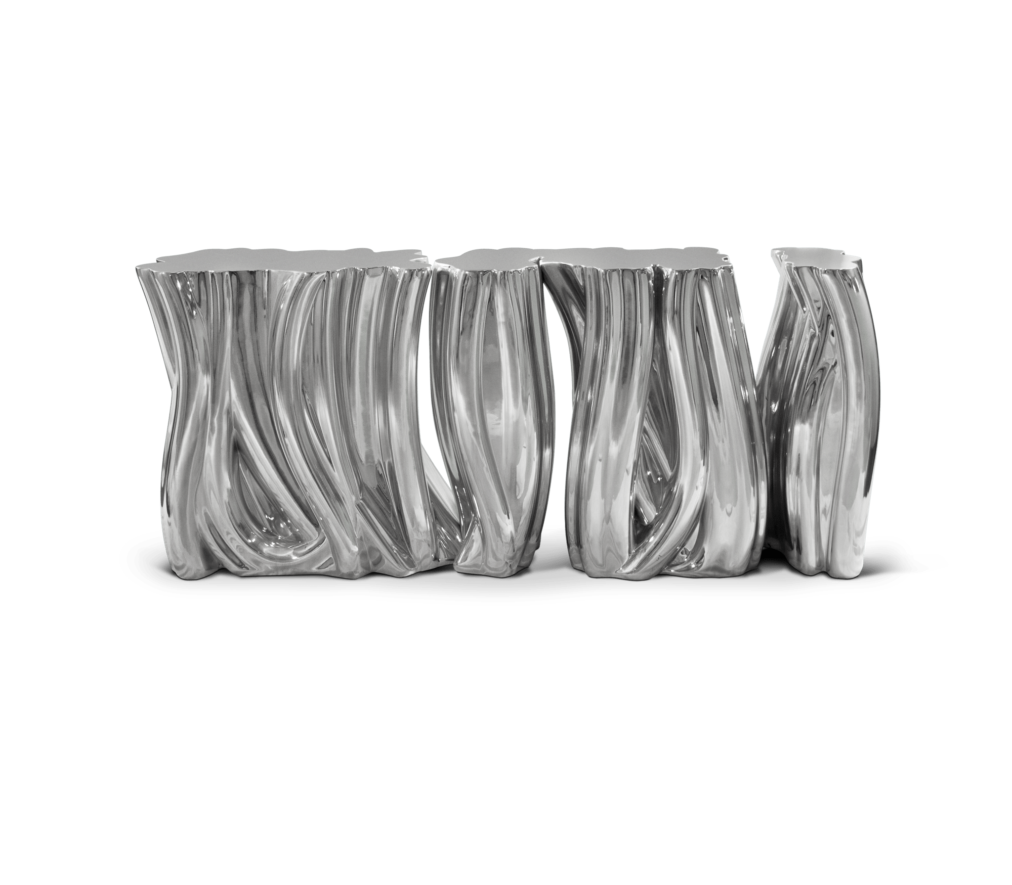 Srebrny kredens Monochrome Premium