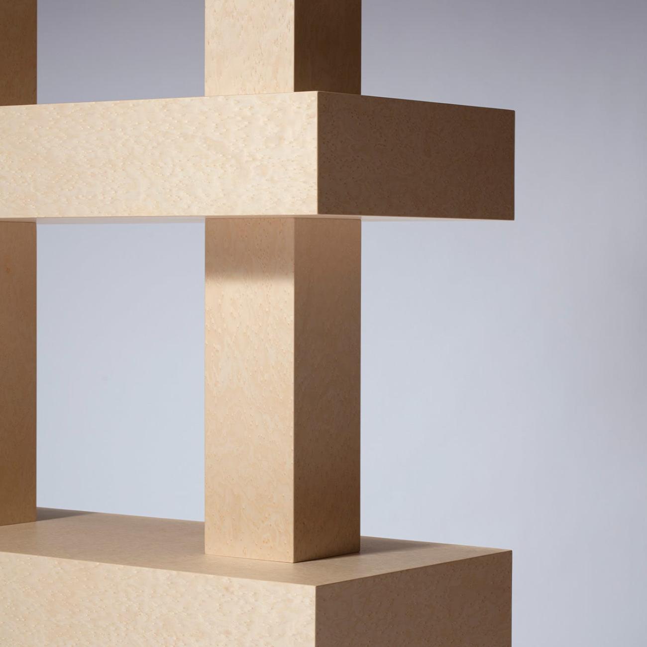 Współczesny Regał Drewniany