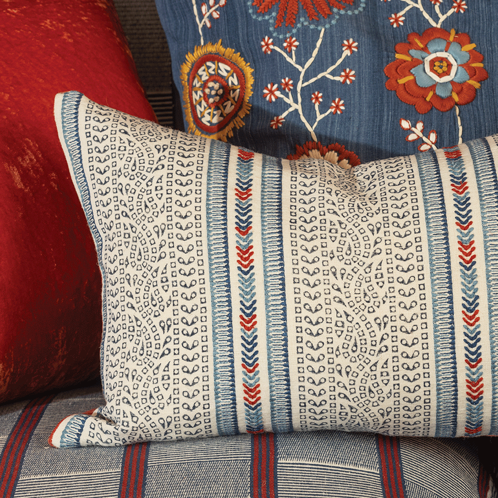 Poduszka Barrington Indigo 50 × 35